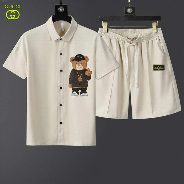 Picture of Gucci Shirt Pant Suits _SKUGucciM-3XL12yr22521563